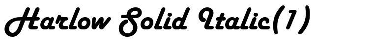 Harlow Solid Italic(1)