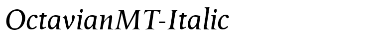 OctavianMT-Italic