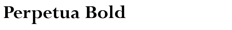 Perpetua Bold