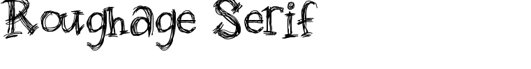 Roughage Serif