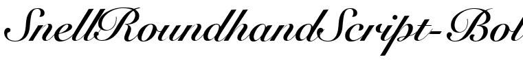 SnellRoundhandScript-Bold