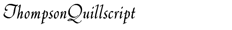 ThompsonQuillscript