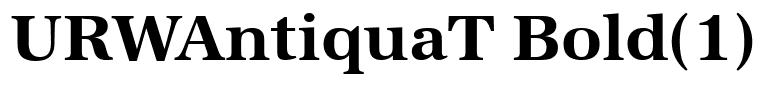 URWAntiquaT Bold(1)