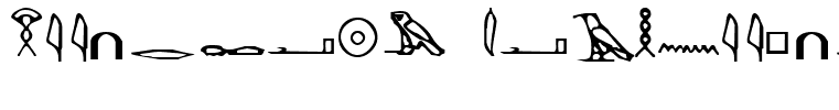 Egyptian Hieroglyphics