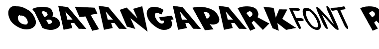 OBATANGAPARKfont Regular