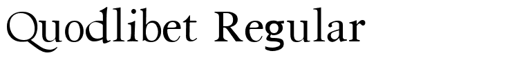 Quodlibet Regular