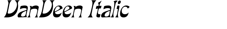 VanVeen Italic