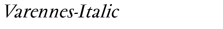 Varennes-Italic