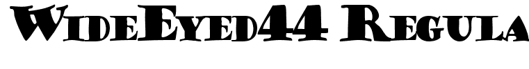 WideEyed44 Regular ttcon