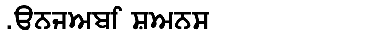 Punjabi Sans