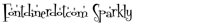 Fontdinerdotcom Sparkly