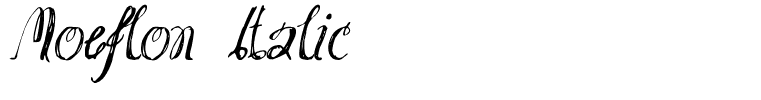 Moeflon Italic