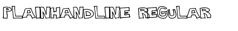 PlainHandline Regular