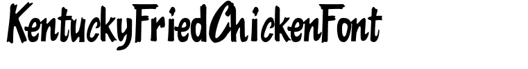 KentuckyFriedChickenFont