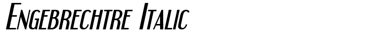 Engebrechtre Italic