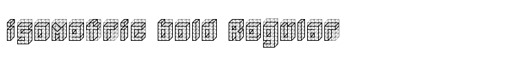 isometric bold Regular