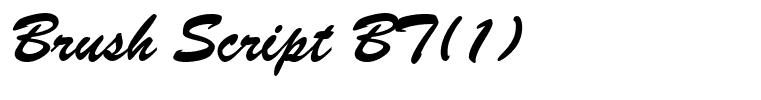 Brush Script BT(1)