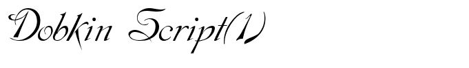 Dobkin Script(1)