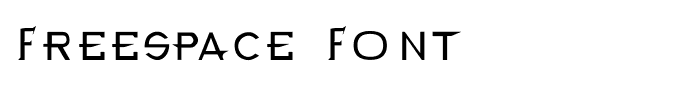 Freespace Font