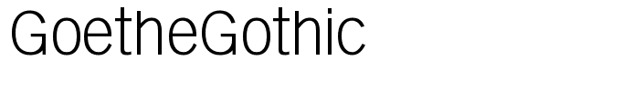 GoetheGothic