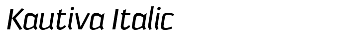 Kautiva Italic