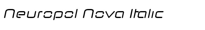 Neuropol Nova Italic