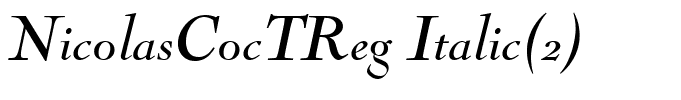 NicolasCocTReg Italic(2)