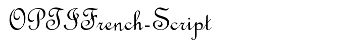 OPTIFrench-Script