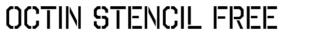 Octin Stencil Free