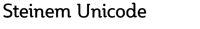 Steinem Unicode