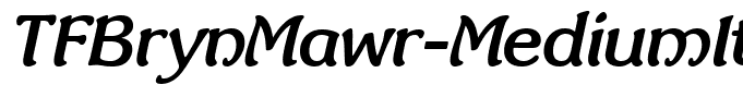 TFBrynMawr-MediumItalic