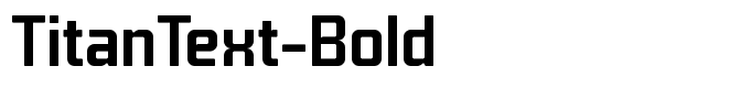 TitanText-Bold