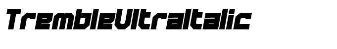 TrembleUltraItalic