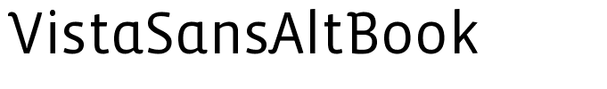 VistaSansAltBook