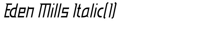 Eden Mills Italic(1)