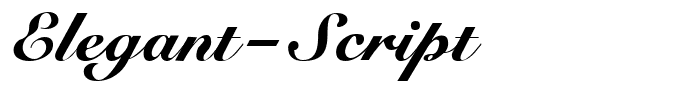 Elegant-Script