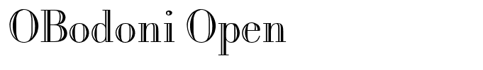 OBodoni Open