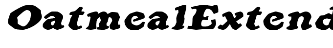 OatmealExtended Italic