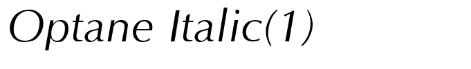 Optane Italic(1)