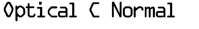 Optical C Normal