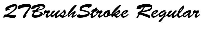 QTBrushStroke Regular