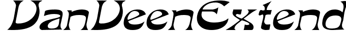 VanVeenExtended Italic