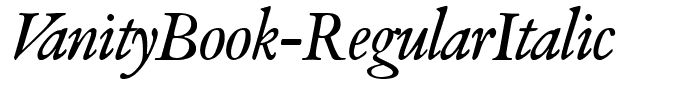 VanityBook-RegularItalic