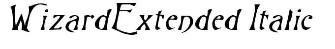 WizardExtended Italic
