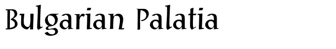 Bulgarian Palatia