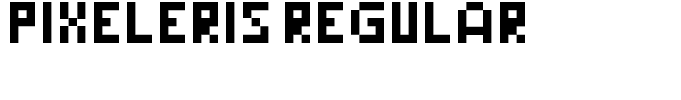 Pixeleris Regular