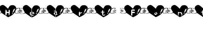 Heart Font