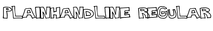 PlainHandline Regular