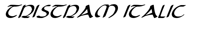 Tristram Italic