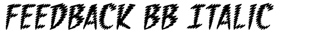 Feedback BB Italic